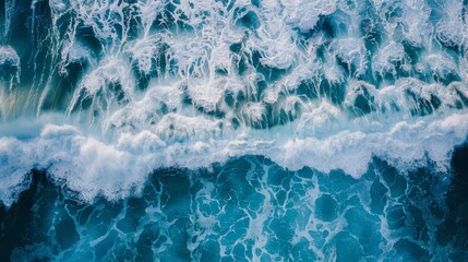 Fototapeta premium Sea Waves Texture Background