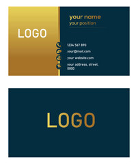 Luxury business card design
