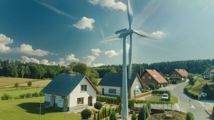 Household Clean Energy going green with a Small Wind Turbine