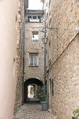 Fototapeta na wymiar City Walls of Vence in Provence, France 