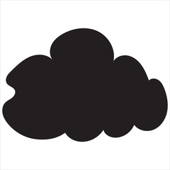 Cloud icon  vector. cloud symbol in line and glyph style. Vector illustration. EPS 10