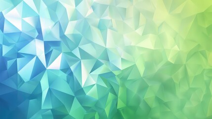 Light Blue, Green low poly layout. An elegant bright illustration with gradient background. A completely new design for your business.Gradient Green  shining triangular layout. Glitter abstract 