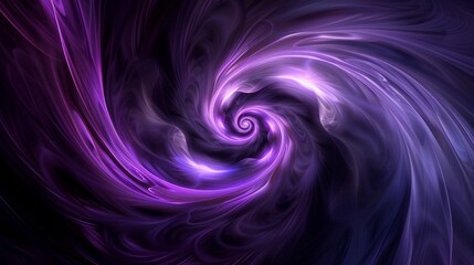 Abstract black purple swirl, dark purple and light black, swirl, rim light, millennium wave, soft edges, chiaroscuro.