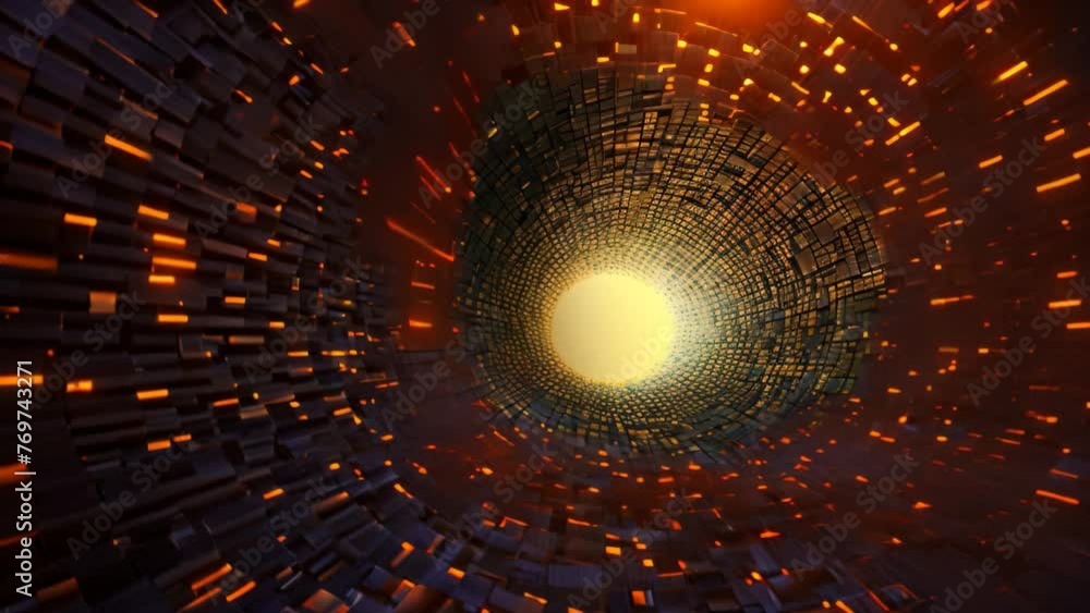 Poster 3d abstract fractal background a computer-generated illustration, texture, abstract digital backgrou
