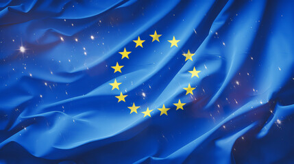 A Background , europe flag ,European Union Flag - obrazy, fototapety, plakaty