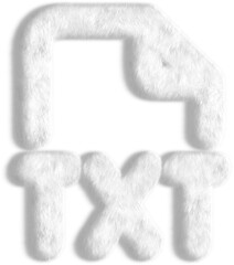 File Type Xls White Fluffy Icon