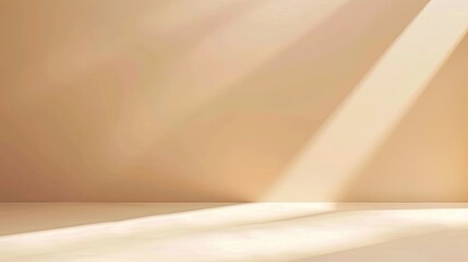 Light beige studio background, minimalism, mockup for photo shoots