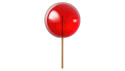 Red pin, push pin png