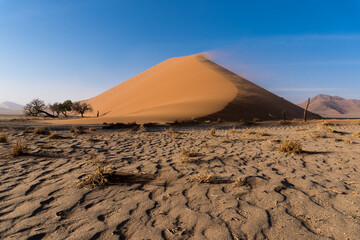 Sand dune near Sossusvlei, Namibia