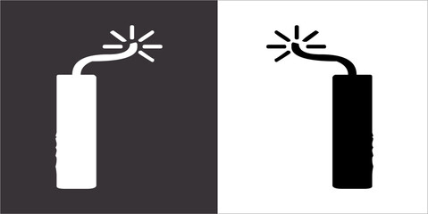 Illustration vector graphics of Bomb icon