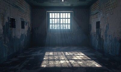 Empty prison cell
