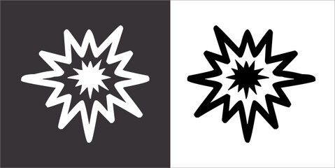 Illustration vector graphics of Bomb icon