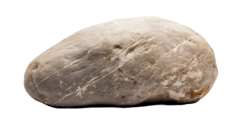 Stone isolated on a White Background 