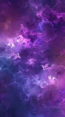 Abstract purple and blue nebula texture