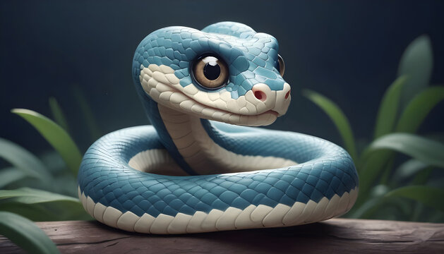 cartoon snake illustration
