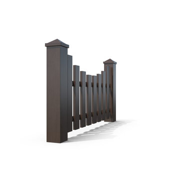 Wooden Garden Fence