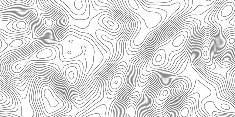 Map in Contour Line Light topographic topo contour. Vector cartography illustration.  Natural printing illustrations of maps Abstract Geometric background. - obrazy, fototapety, plakaty