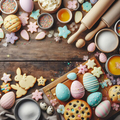 Easter Delights, Pastel Cookies & Baking Bliss.