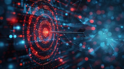 Abstract digital target