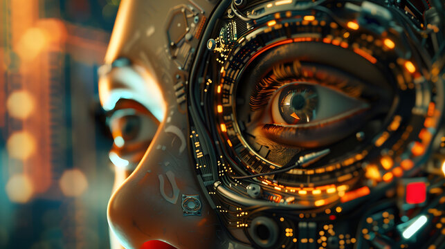 Retro Fusion: Vintage Technology and AI Computing Blend