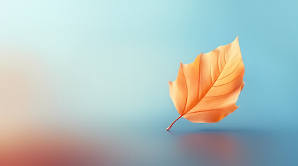 simple natural leaves background