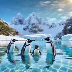 Fototapeta premium penguin 1