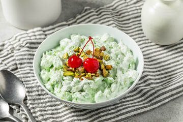 Homemade Pisachio Fluff Watergate Salad