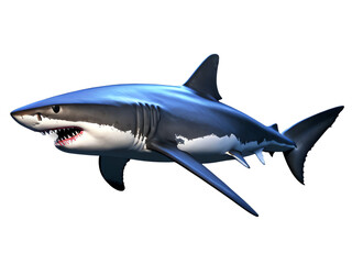 Naklejka premium shark isolated