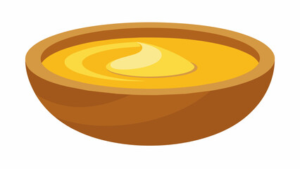  A closeup of a wooden bowl filled with a homemade salve made from natural ingredients such as beeswax and infused oils. This salve is often used - obrazy, fototapety, plakaty