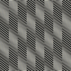 Monochrome Optical Graphic Textured Pattern