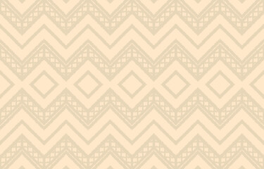 Ethnic abstract ikat art. Aztec ornament print. geometric ethnic pattern seamless  color oriental.  Design for background ,curtain, carpet, wallpaper, clothing, wrapping, Batik, vector illustration.