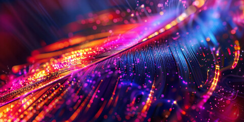 Obraz premium abstract background with feathers