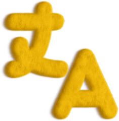 Language Yellow Fluffy Icon