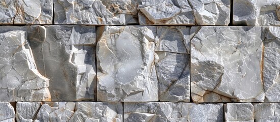 Marble Wall Texture Close-Up