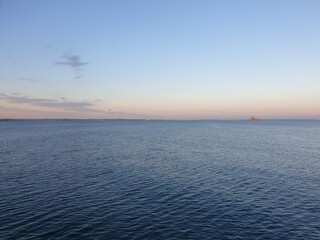 Obraz premium sunset on the sea