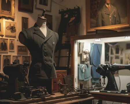 Old-fashioned cosmic tailor, crafting garments that suit every gravity and atmosphere