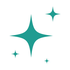 Mid Century Shapes on White Background. Vector Illustration.