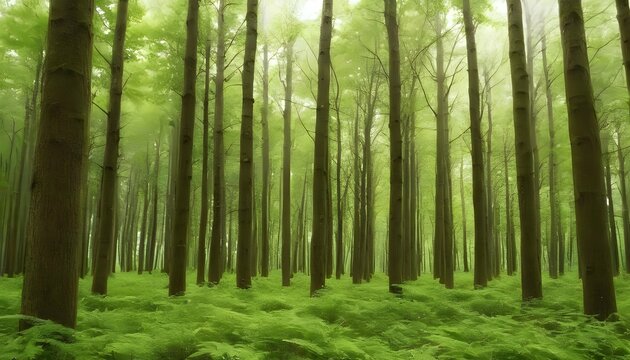 Picture A Forest Where Trees Sing Songs Of The Ear  2