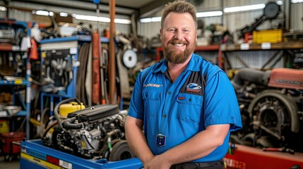 The mechanic expertly replaces worn-out parts, demonstrating precision and attention to detail.