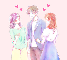 モテている男性