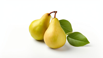 pear on a white background