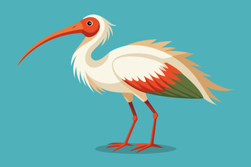 a ibis vector illustration