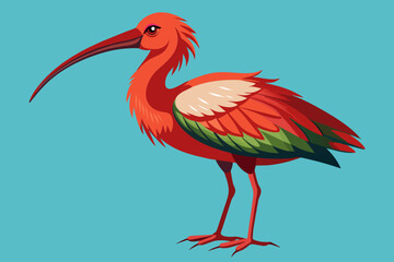a ibis vector illustration