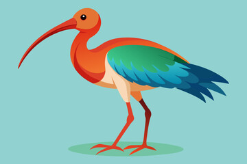 a ibis vector illustration