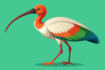 a ibis vector illustration