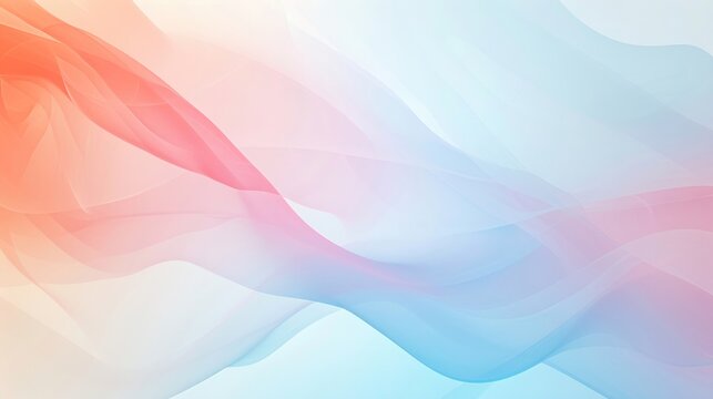 Abstract pastel background, bright coloured wave illustration, artistic modern futuristic print, artwork. For poster, cover, wallpaper, presentation