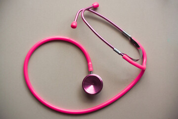 The stethoscope is a medical device for auscultation, or listening to internal sounds of an animal or human body