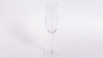 Wine glass isolated on white