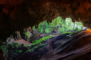 Tham Luang Cave. The cave famous for the incident that occurred on June 23, 2018, and the subsequent Rescue Operation. Entrance to Tham Luang, North Thailand.