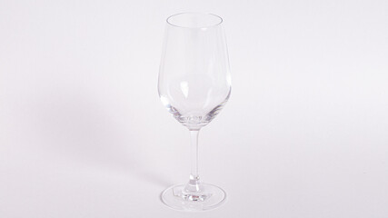 Wine glass isolated on white